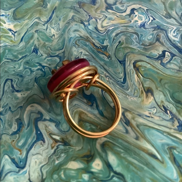 Channel button ring by Thad Kline as is - Picture 2 of 3